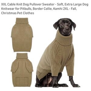 Dog 🐶 turtleneck sweater